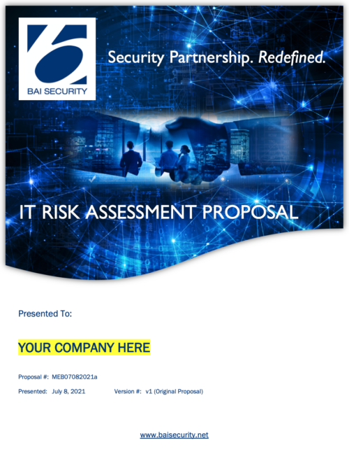 IT Risk Assessment Proposal
